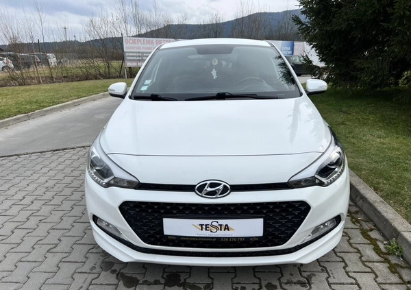 Hyundai i20 cena 37900 przebieg: 121000, rok produkcji 2017 z Kłecko małe 67